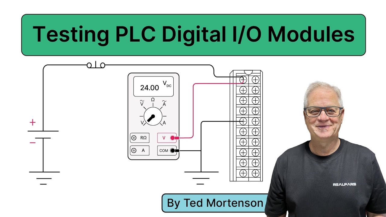 RealPars: How to Test PLC Digital Inputs and Outputs