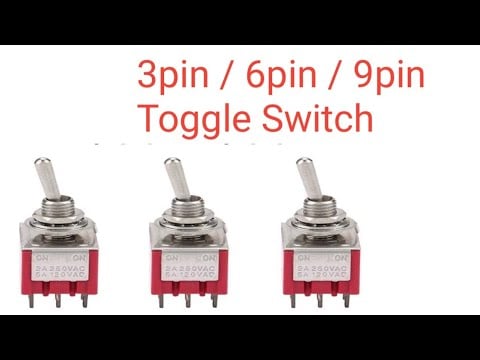 Electronics Lab: how to use a toggle switch