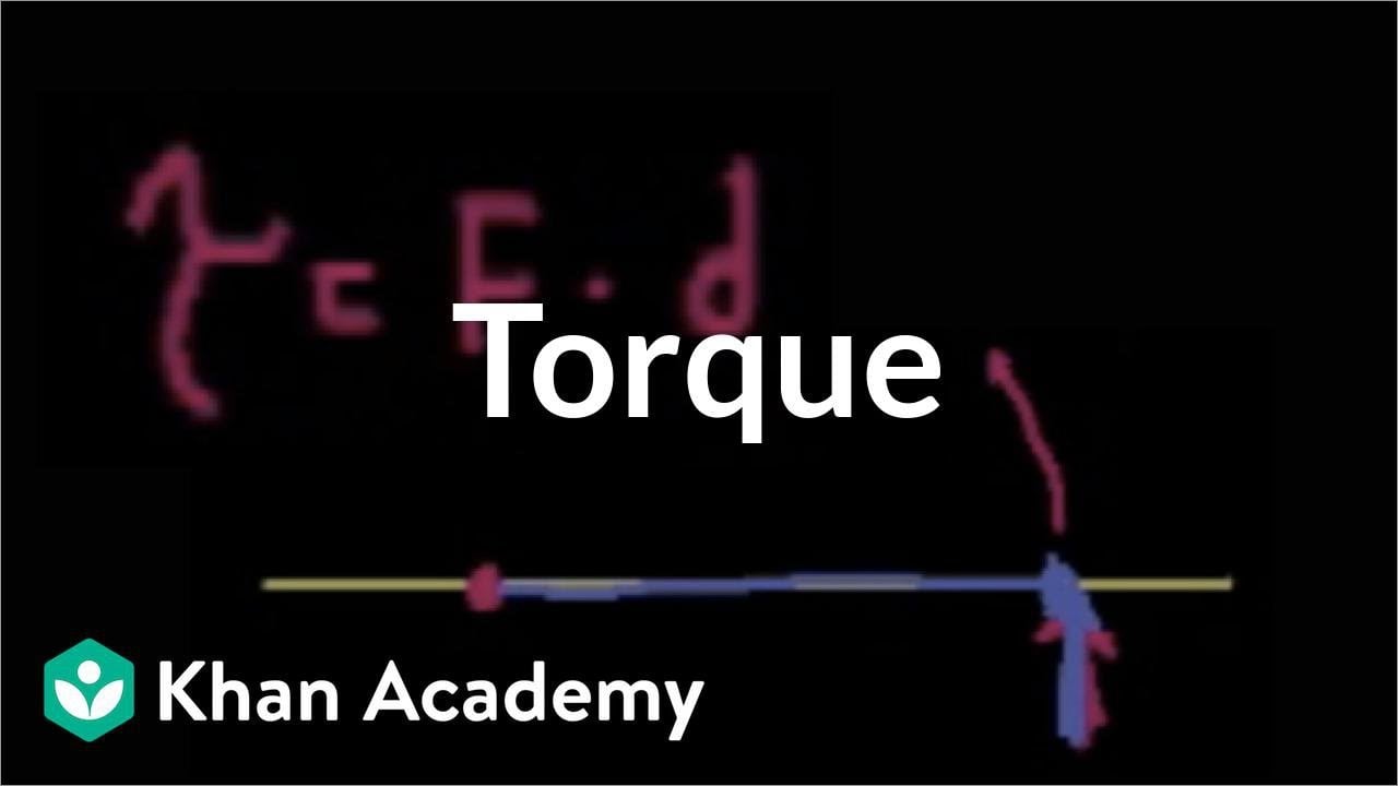 Introduction to torque | Physics | Khan Academy