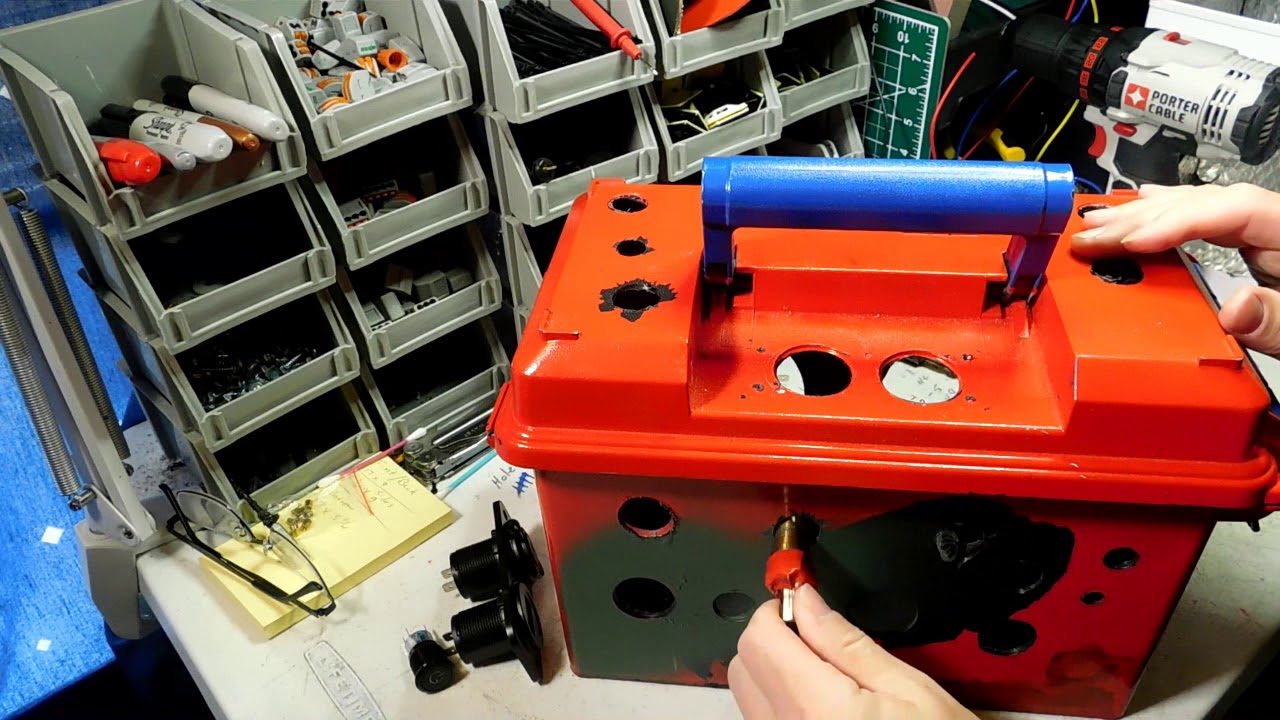 How To Make Holes For Switches And Gauges
