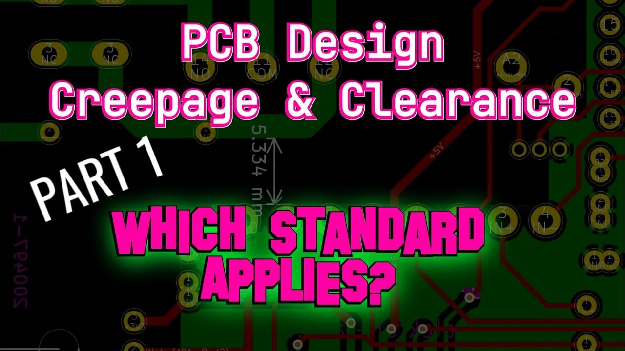 PCB Clearance and Creepage Distances, Part 1: Which Standard Applies?