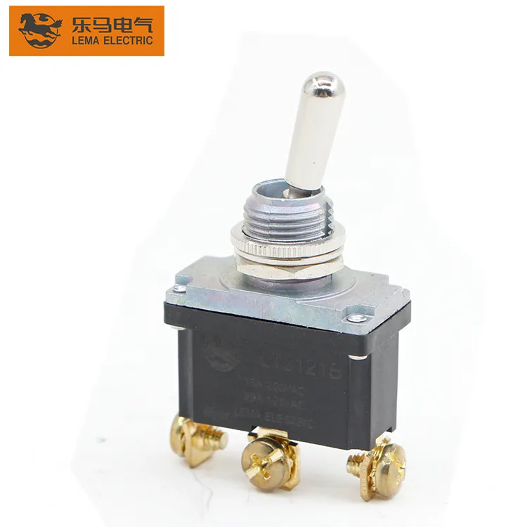 Selecting a 3-Position Toggle Switch for OEM Panels 2 LEMA 3-position mini waterproof toggle switch detail for three-state panel review