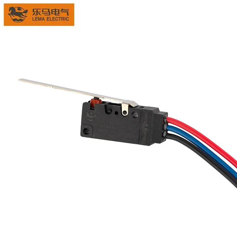 Selecting Micro Switches for HVAC Airflow Interlocks 3 LEMA KW7F series waterproof micro switch view for an HVAC OEM inquiry