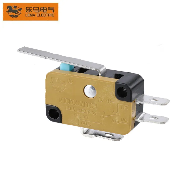 Roller Micro Switch: Selection Guide for OEM Integrators 2 Roller Micro Switch — LEMA Electric official product with illustrative industrial background (not a real site photo)