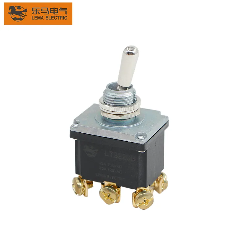 LEMA LT3220B sealed toggle detail for terminal and harness exit review