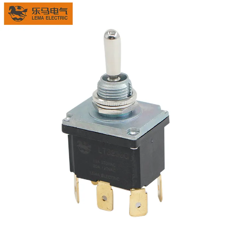 LEMA LT3230C heavy duty toggle switch detail for load and terminal review