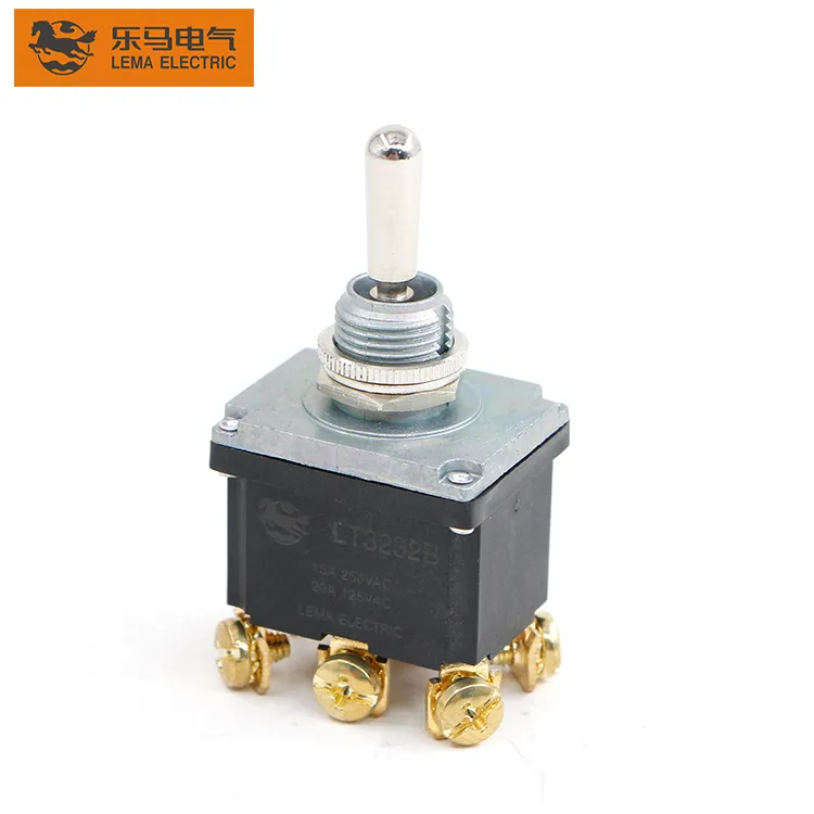Verifying 15A 250V Toggle Switch Duty Before OEM Release 2 LEMA toggle switch detail for terminal and mounting review