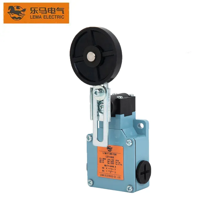 Limit Switch Manufacturer China: Selection Guide for OEM Buyers 2 Limit Switch Manufacturer China — LEMA Electric official product with illustrative industrial background (not a real site photo)
