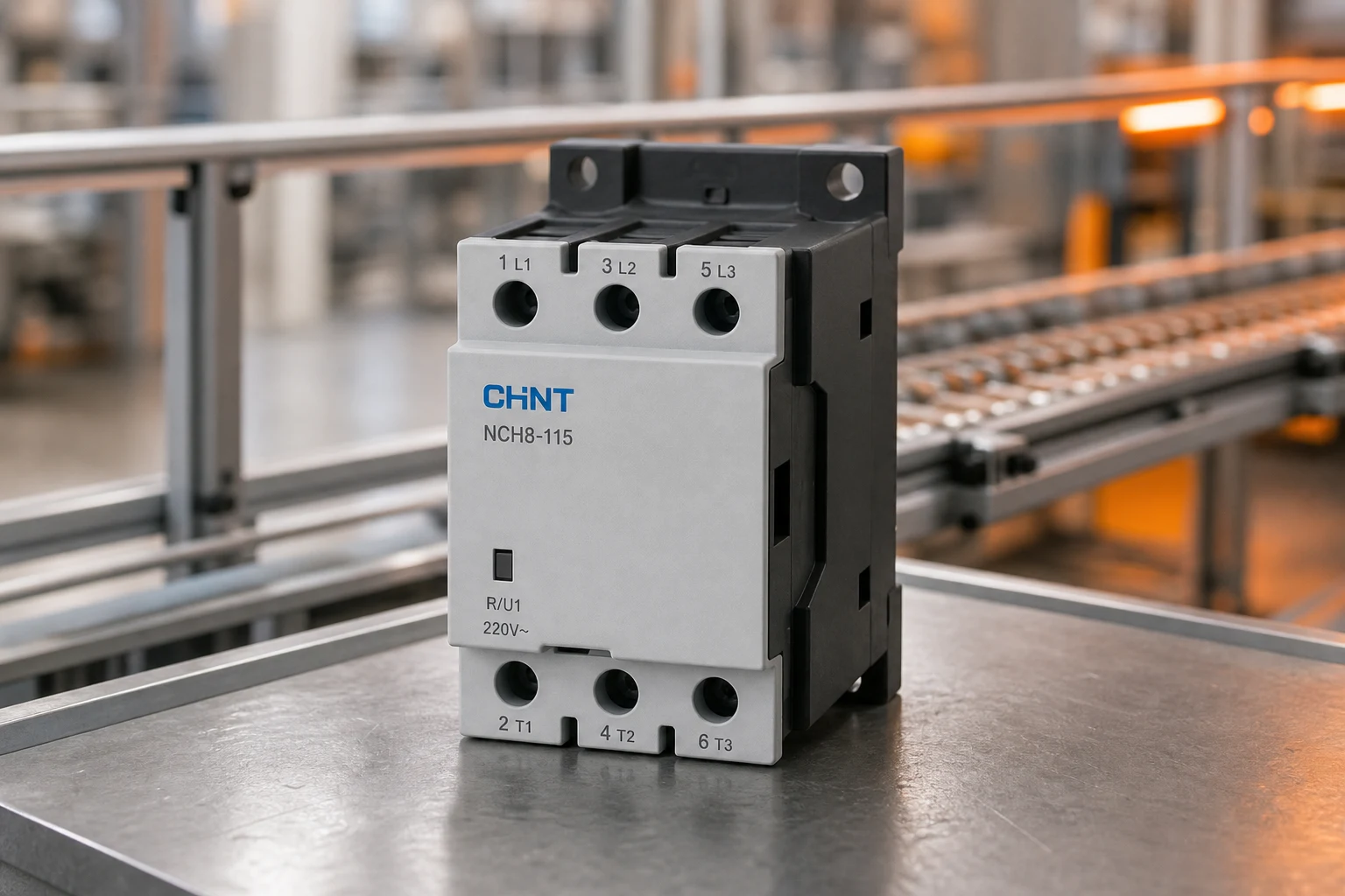 Micro Switch Manufacturer China — LEMA Electric official product with illustrative industrial background (not a real site photo)
