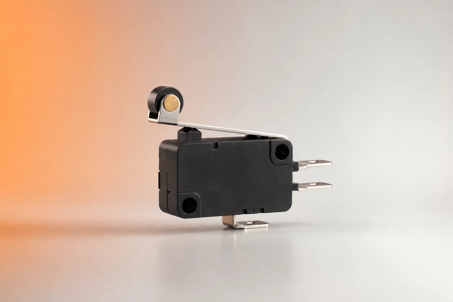 LEMA Electric micro_switch — official product photo with illustrative scene background (not a real site photo)