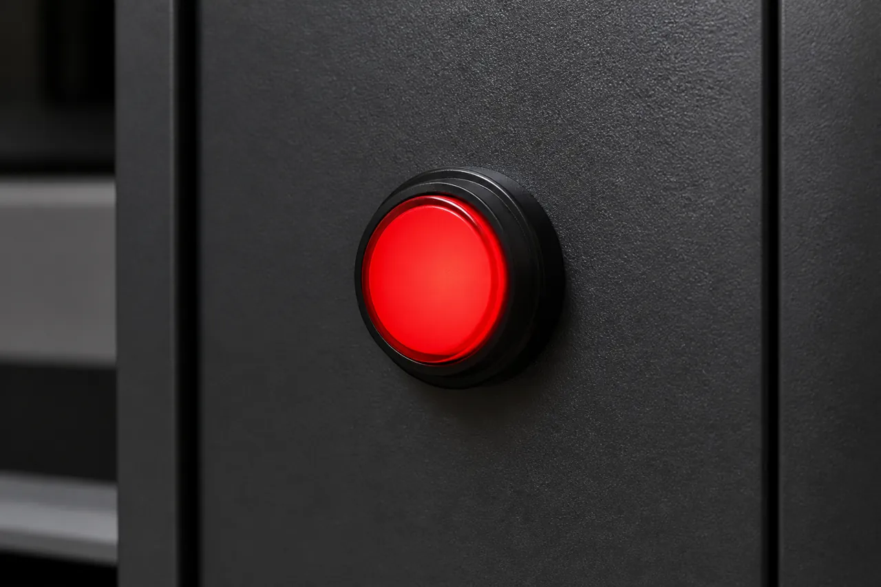 24V Push Button Switch: PLC Input Interface Notes for OEM Panels 3 Illuminated-style PBS push button operator with microswitch contact block