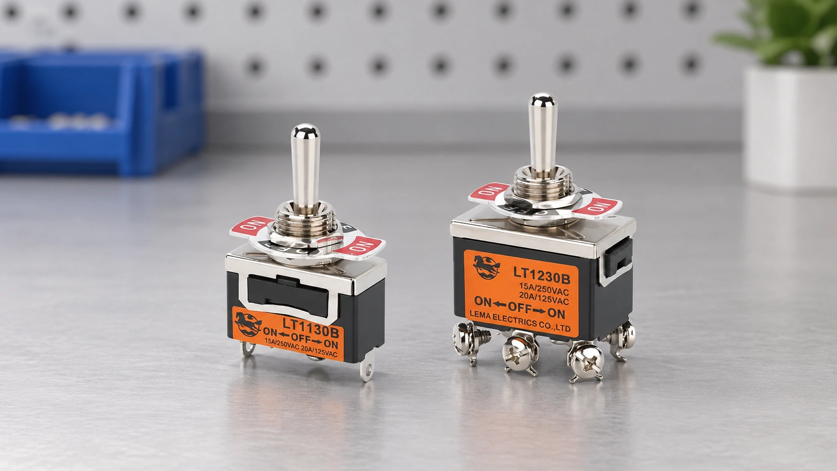 Long-Handle vs Short-Handle Toggle Switch: How to Choose 1 LEMA LT1 toggle switch examples for evaluating handle projection and panel access