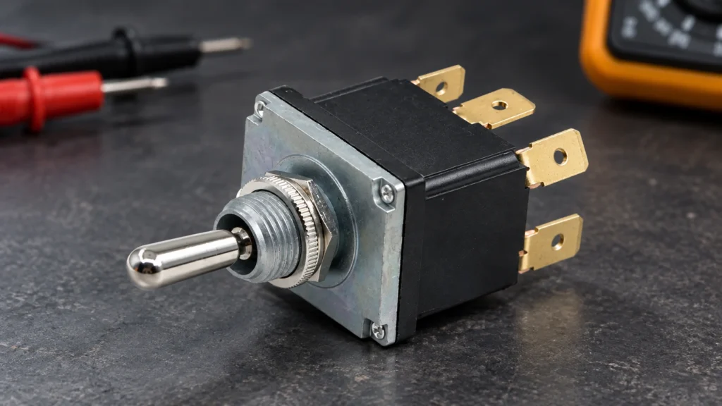 ON-ON-ON Toggle Switch: Circuit Logic and Wiring