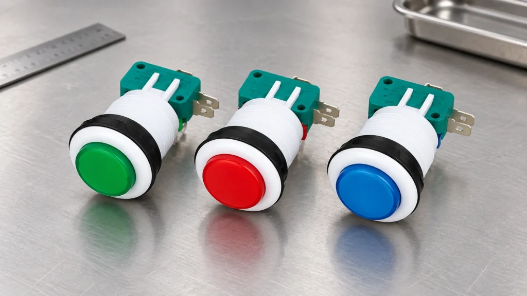 Push Button Switch for Motor Starters and Contactors