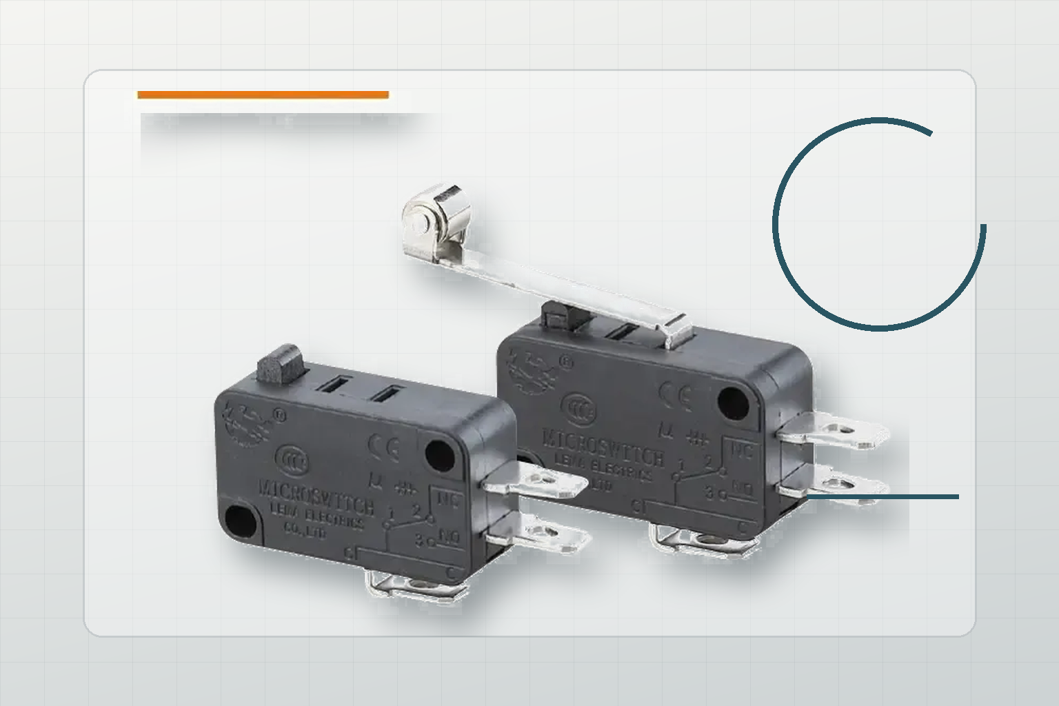 Micro Switch Pretravel, Overtravel and Differential Travel Explained 2 LEMA Micro Switch shown for actuator body and terminal inspection
