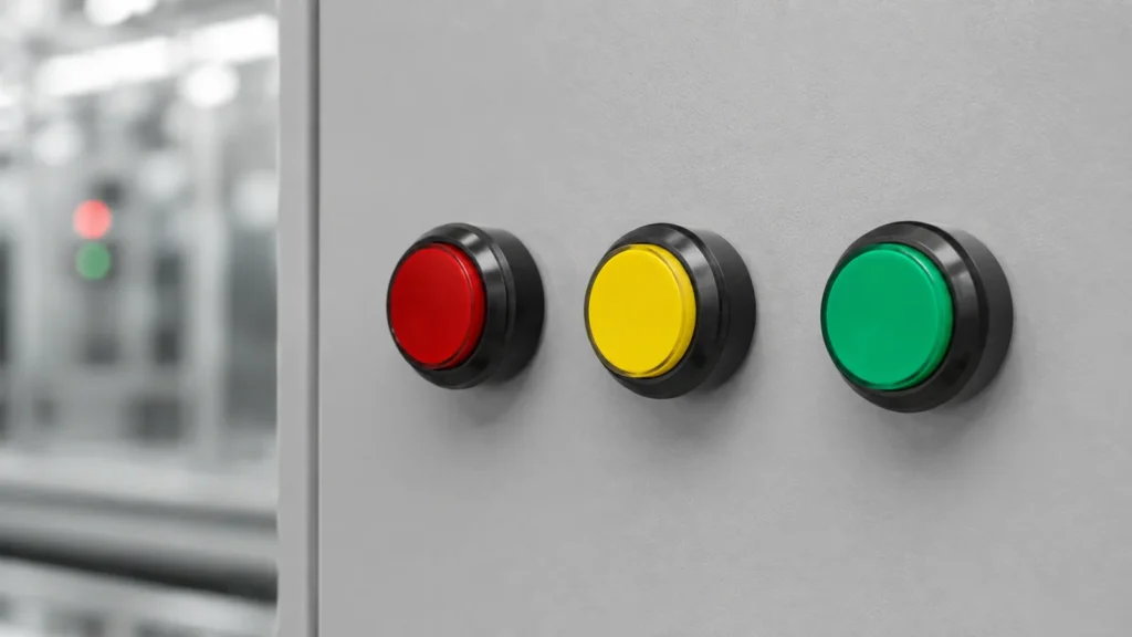 Push Button Colour Standards for Industrial Control Panels