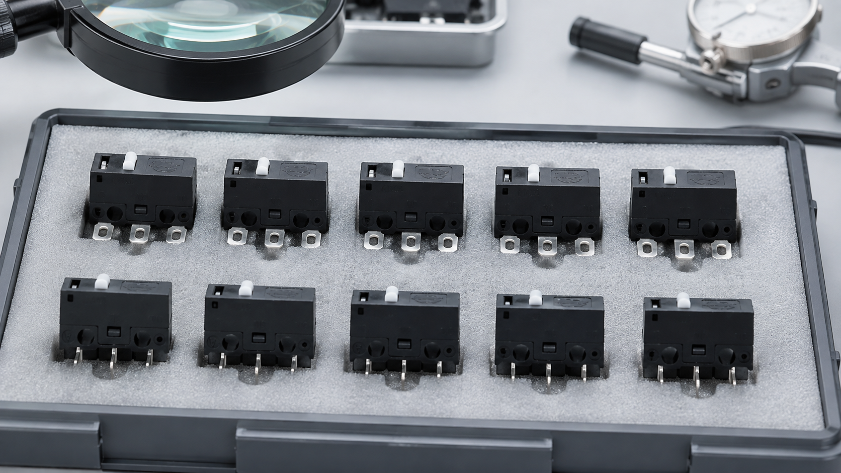 spdt kw10 limit micro switch inspection detail spdt kw10 limit micro switch inspected for mounting terminals and operating condition