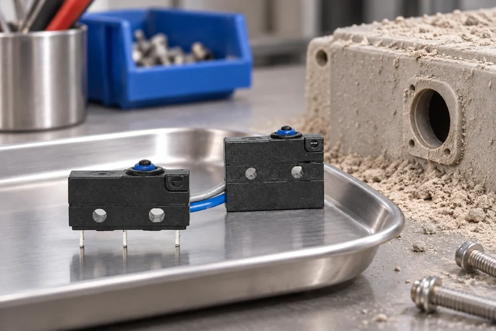 Dustproof Micro Switch Selection for Industrial Equipment