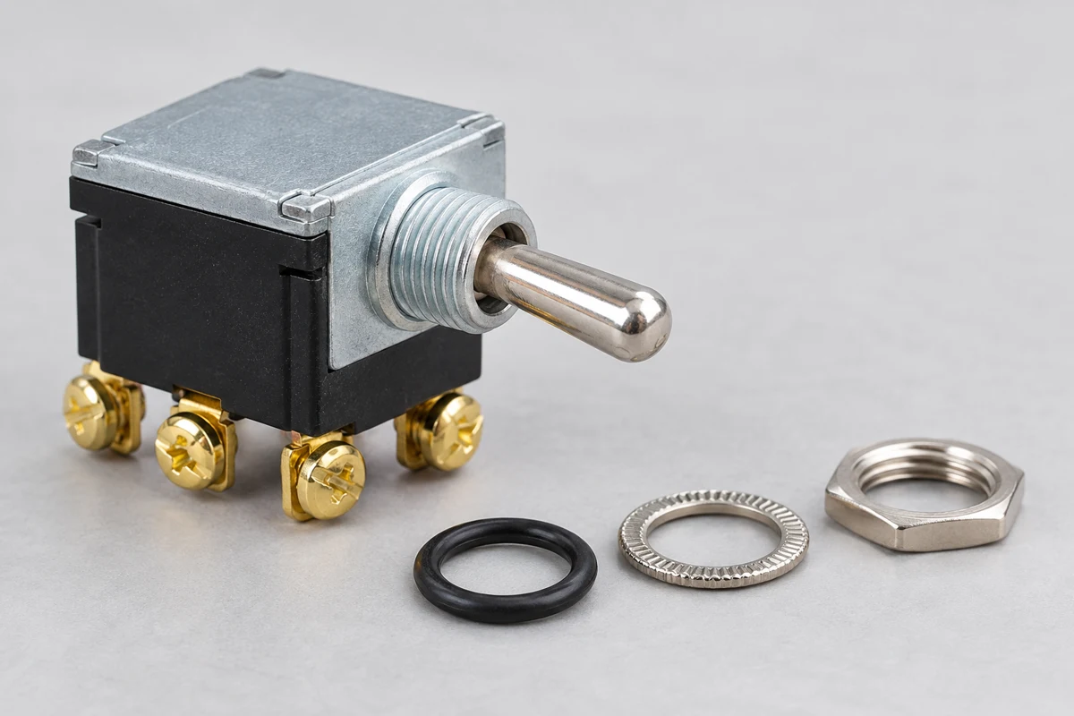 LT3232B bushing and loose hardware shown in close inspection view