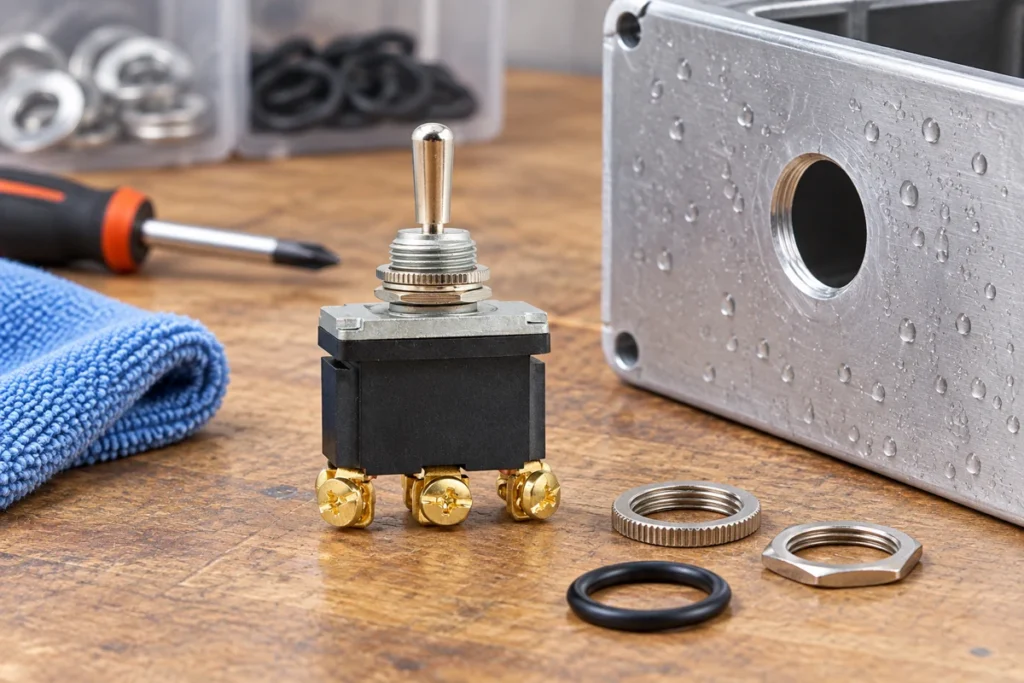 Toggle Switch Sealing Washer and O-Ring Selection