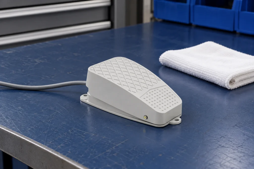 Foot Switch Hygienic Cleaning: Specify a Compatible Maintenance Process