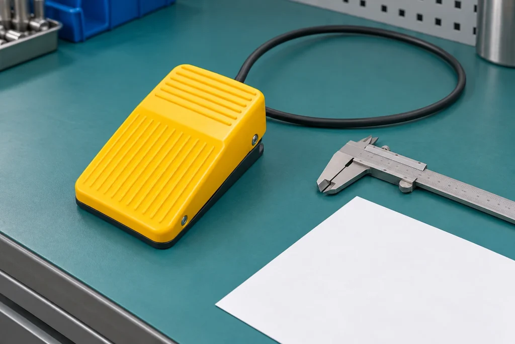 Industrial Foot Switch Replacement: Match Action, Cable and Interface
