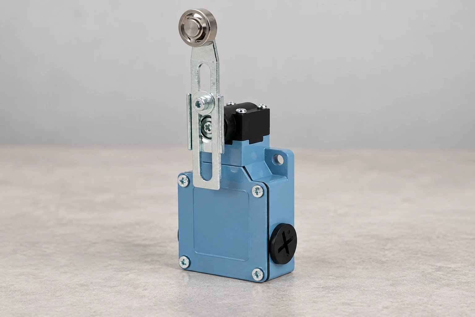 Exterior lid and side entry plug of an LZ1 limit switch