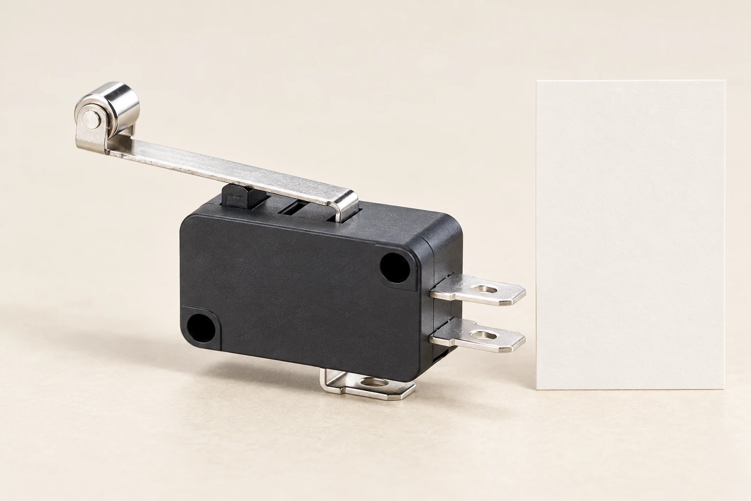 Micro Switch Accelerated Life Testing: Check the Model Before Extrapolation 2 KW7 sample beside a separate blank observation card