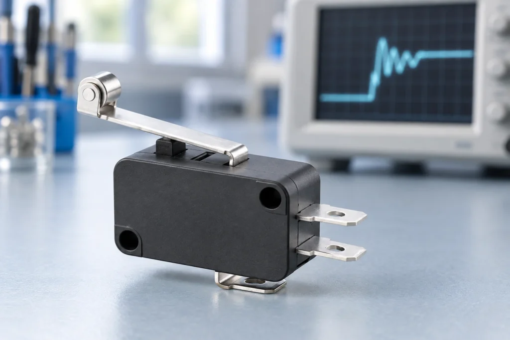 Micro Switch Contact Bounce: Validate Mechanism Input Events
