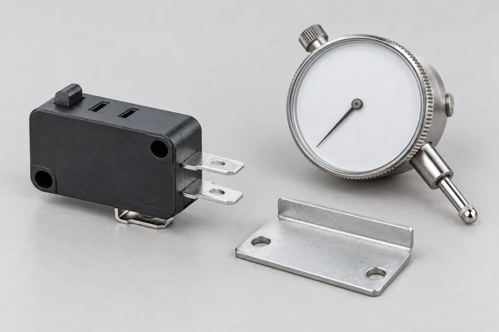 Micro Switch Test Fixture: Separate Component Behavior from Setup Error