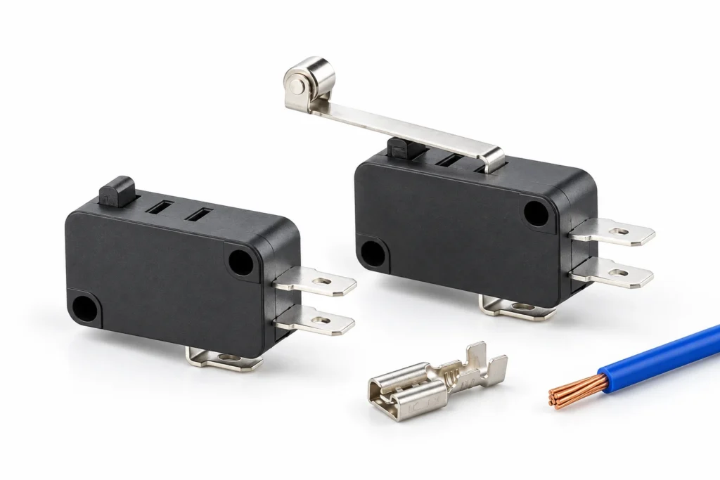 Switch Quick-Disconnect Crimp Inspection: Wire, Terminal and Tool Evidence