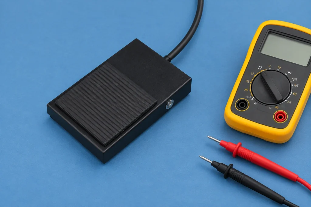 How to Test a Foot Switch: Isolated Contact and Cable Checks