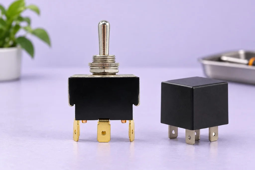 Toggle Switch Motor Control: When a Relay Is Needed